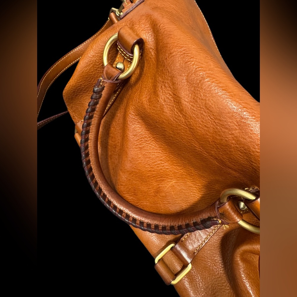 Dooney & Bourke Tan Florentine Satchel - Picture 6 of 13